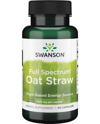 SWANSON Oat Straw 400 mg - 60 kaps.